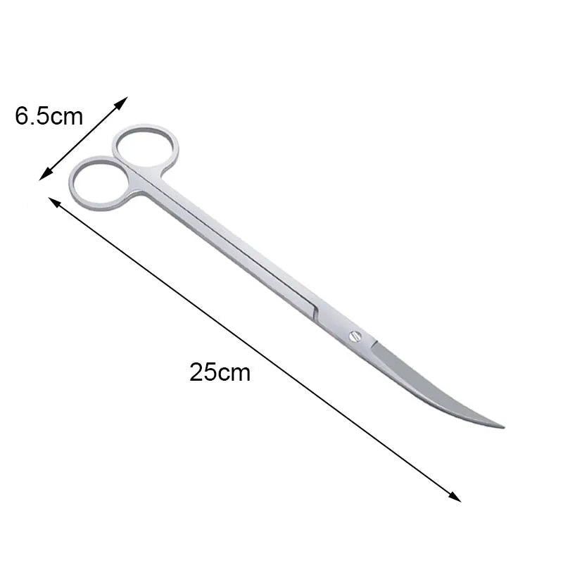 Aquarium Schere Werkzeuge Aquarium Pinzette Pflanzen Welle Schere Gras Edelstahl Reinigung Werkzeuge Lagerung Halter Aquarium Zubehör