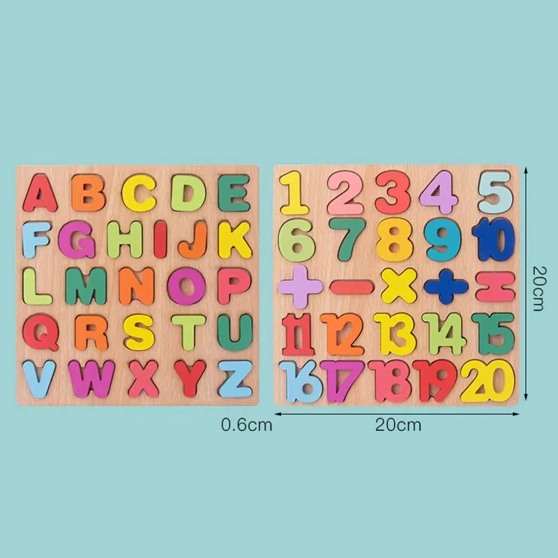 Montessori Wooden Puzzle Toy
