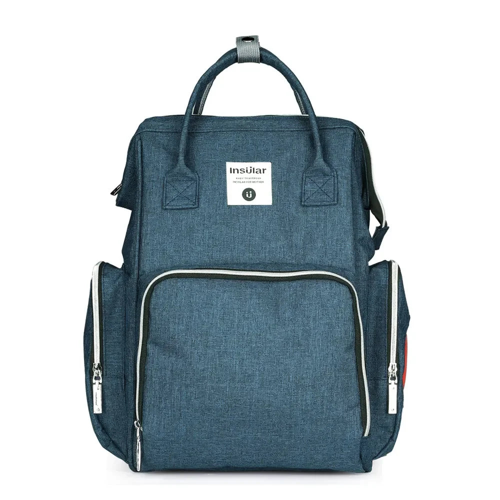 Insular Thermotasche für Kinderwagen und Babyflaschen, Babywindelrucksack, Mutterwindel, Reisetaschen, Babywindeln, Handtasche