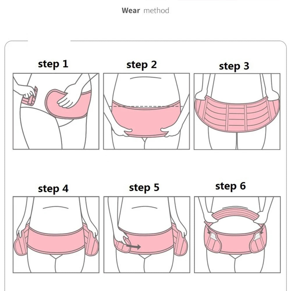 Schwangere Frauen Unterstützung Bauch Band Zurück Kleidung Gürtel Einstellbare Taille Pflege Mutterschaft Bauch Brace Protector Schwangerschaft