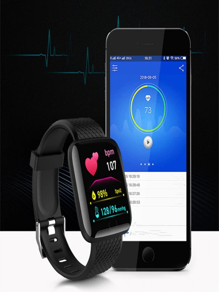 Smartwatch Männer Frauen Armbanduhren Smart Uhr Nachricht Fitness Monitor Armband Geburtstag Geschenk Elektronische Uhr Für Android IOS