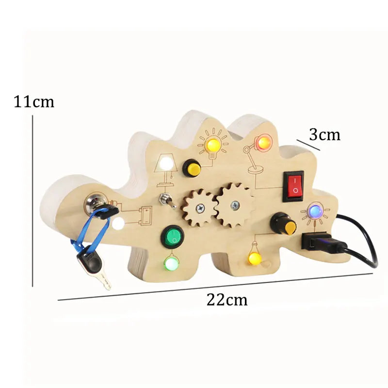 Montessori LED Busy Board