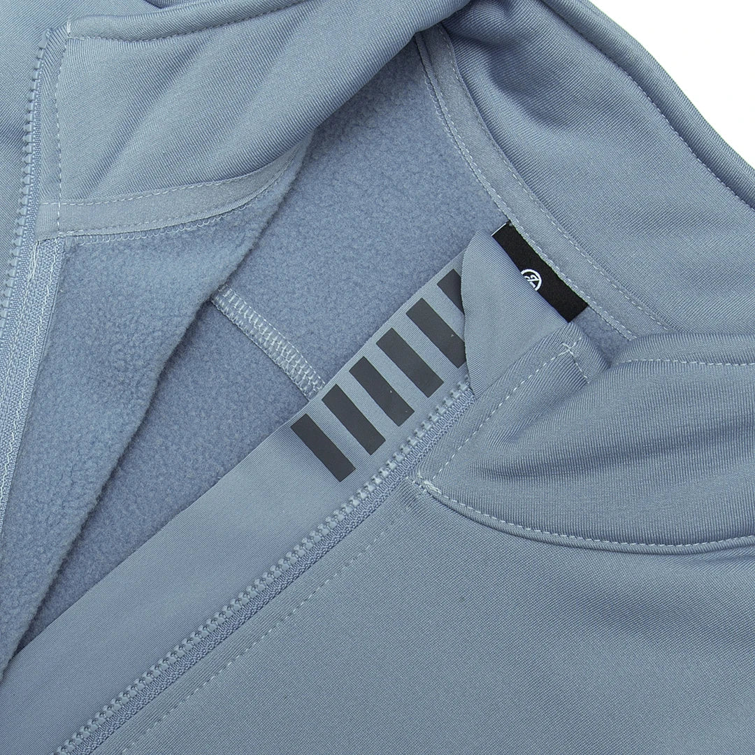 YKYWBIKE Herren Radtrikot Winter & Herbst Langarm Thermo-Fleece-Futter Fahrrad Warme Jacke Rennrad MTB Kleidung