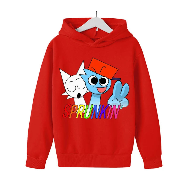 Kids Anime Cartoon Hoodie