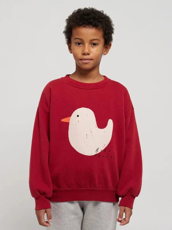 Koreanische INS 2024 kinder Herbst Winter Lange Hülse O-ansatz Sweatshirt Nette Tops für Mädchen Und Jungen Baby Pullover Kinder Kleidung