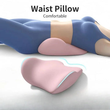 Büro-Lendenwirbelstützkissen, Schlaf-Lendenkissen, Büromöbel-Kissen, ergonomische, weiche, bequeme Memory-Baumwolle