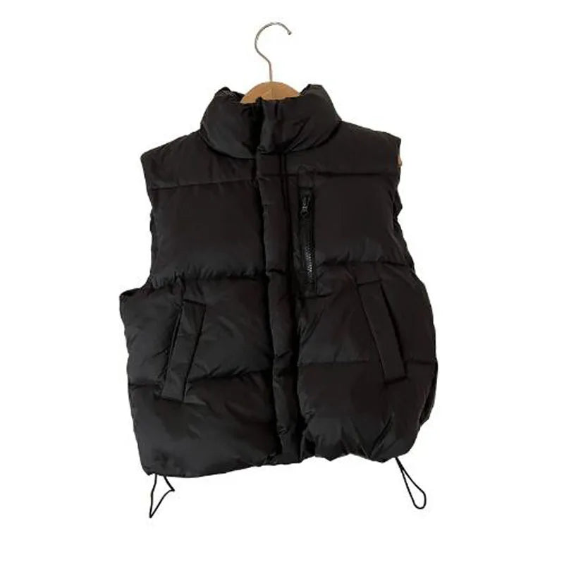 Jungen Mädchen Daunenweste Neue Herbst Winter Kinder verdicken Weste Kinder Oberbekleidung Weste Teenager Baumwolle Jacken Weste für 4-12 Jahre