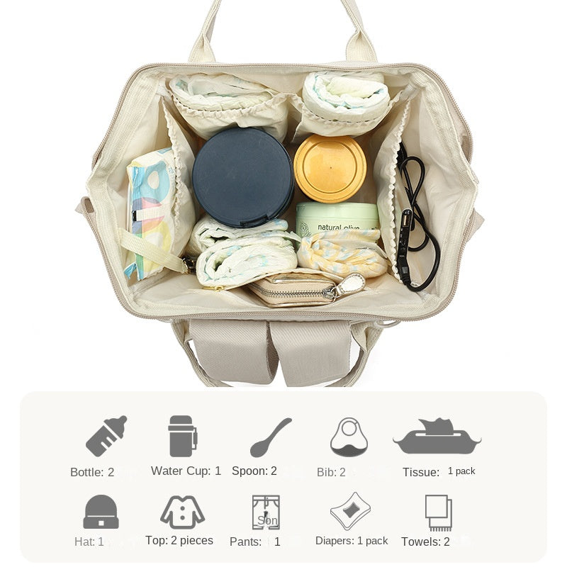 Baby Windel Taschen Mama Rucksack Mutterschaft Tasche für Baby Große Kapazität Mama Tasche Wasserdichte Reise Baby Kinderwagen Tasche Mutter Kinder