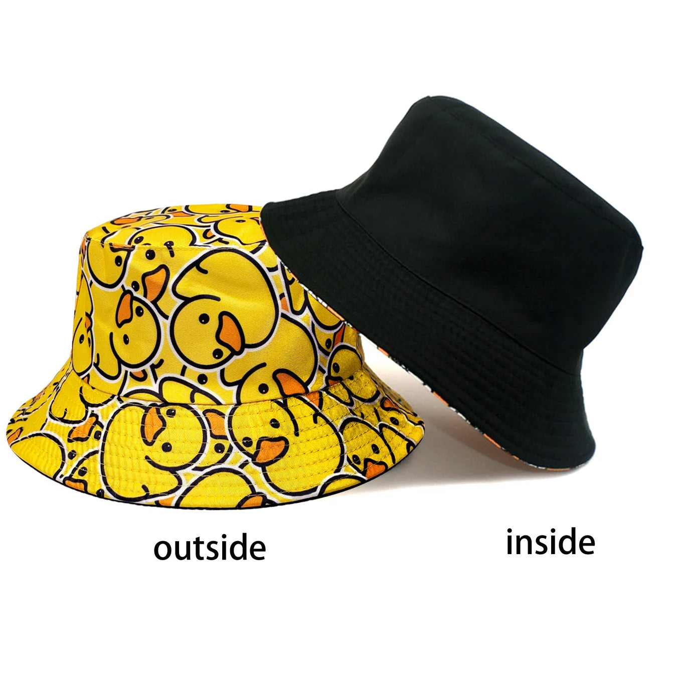 Cartoon Duck Bucket Hat