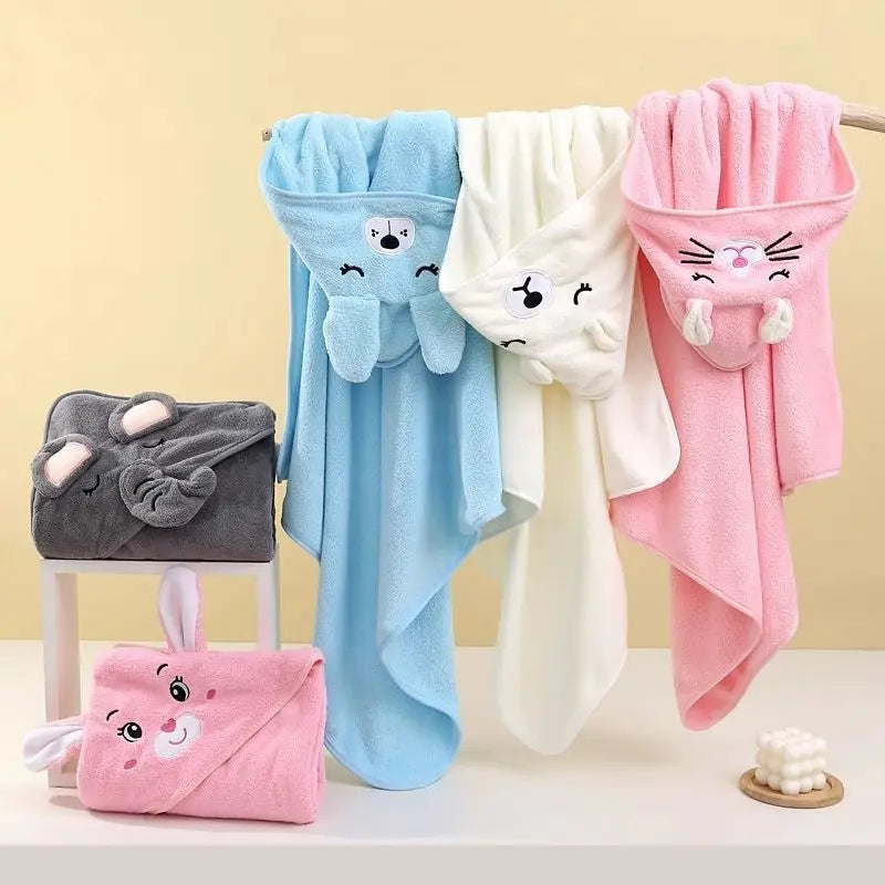 Cartoon Baby Badetücher Weiche Neugeborenen Mit Kapuze Handtuch Decke Nette Kleinkind Bademantel Warme Schlafen Swaddle Wrap für Jungen Mädchen