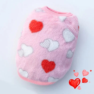 Nette Hund Kleidung Winter Weste Für Kleine Hunde Katzen Warme Haustiere Pullover Weiche Flanell Welpen Puffer Jacke Hund Zubehör Liefert Xxs
