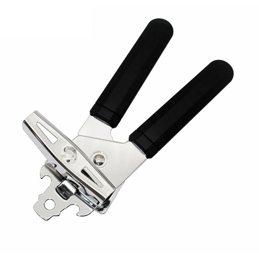 Edelstahl Multifunktionaler Professioneller Dosenöffner Manueller Dosenöffner für Craft-Bier Griff-Dosenöffner Flaschenöffner Küchenzubehör
