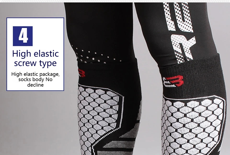 GTUBIKE 1 Paar warme Winter-Skistrümpfe, verdickende Wandersocken für Damen und Herren, Anti-Kälte-Skifahren, Outdoor-Sportstrümpfe, Schnee