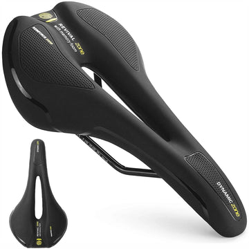 Bicycle Saddle MTB Mountain Road Bike Seat Hollow Gel Comfortable Bike Cushion Exercise Bike Saddle for Men and Women