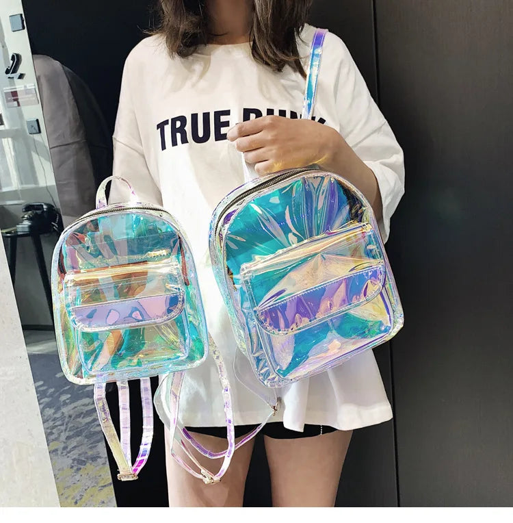 Girls Transparent Ita Backpack