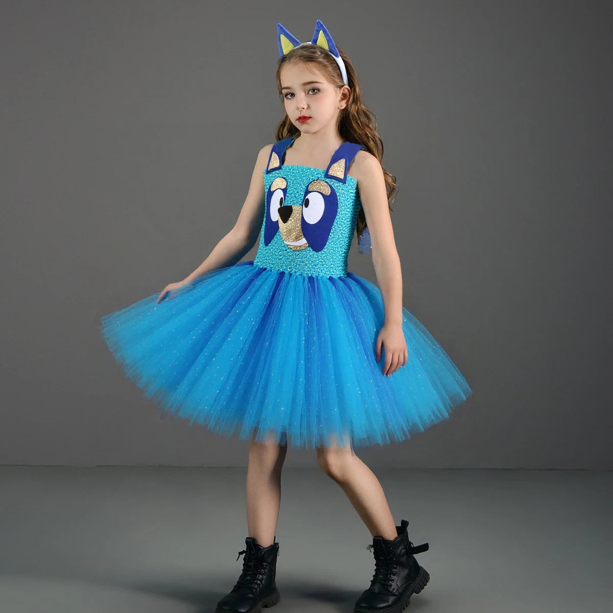 Bluey & Bingo Halloween Costume Dress