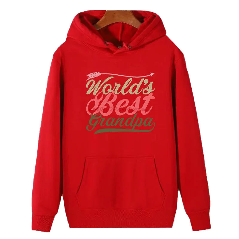 Der beste Opa der Welt, lustige Opa-Geburtstagsgeschenke, Kapuzenpullover, neue Sweatshirts, dicker Pullover, Herren-Hoodie