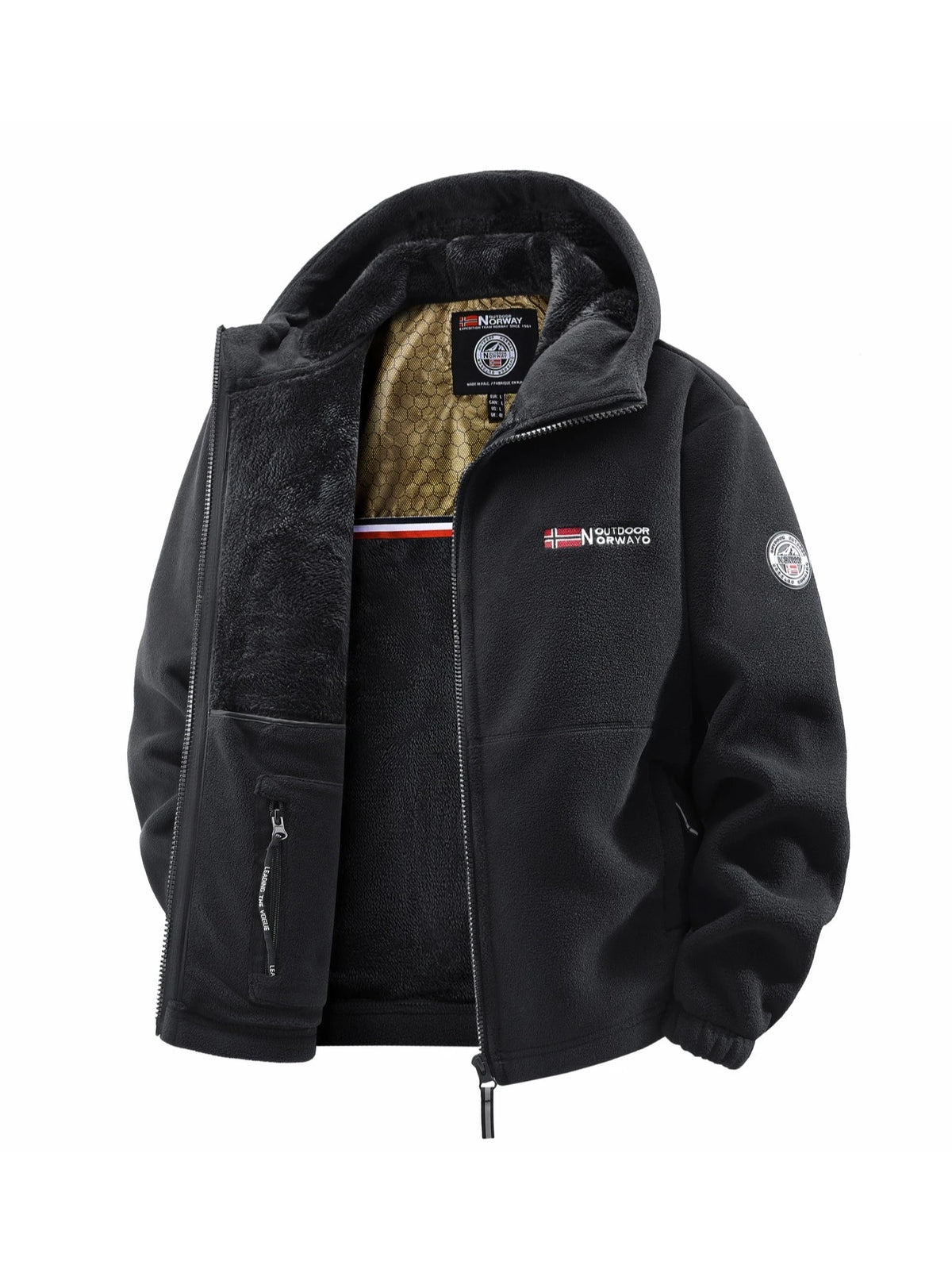 Herren-Herbst- und Winter-Outdoor-Kapuzenjacke, geeignet für den täglichen Gebrauch zu Hause, für Reisen, Partys, Pendeln, Outdoor-Mode vielseitig, verbessert das Temperament, Streetwear, Reisekleidung.