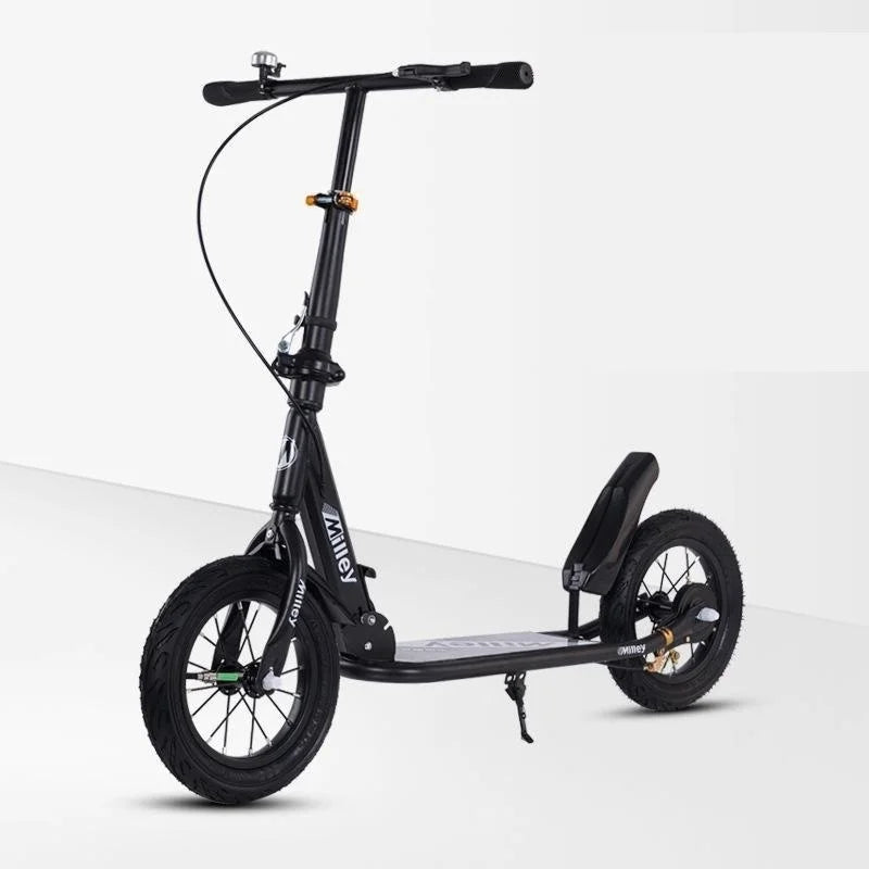 Handbremsroller für Erwachsene für Jugendliche zur Arbeit, großes Rad, zweirädriger, faltbarer Urban Campus-Mobilitätsroller, heiß neu