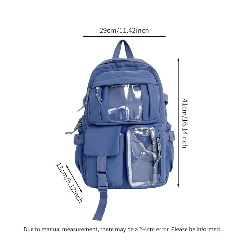 Cute Nylon Student Backpack