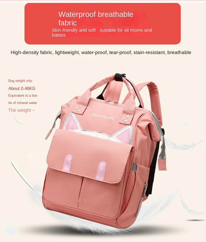 Mama Mutter und Baby Rucksack Ausflug Studenten tasche neue Mode tragbare Schulter große Kapazität multifunktion ale Schulter
