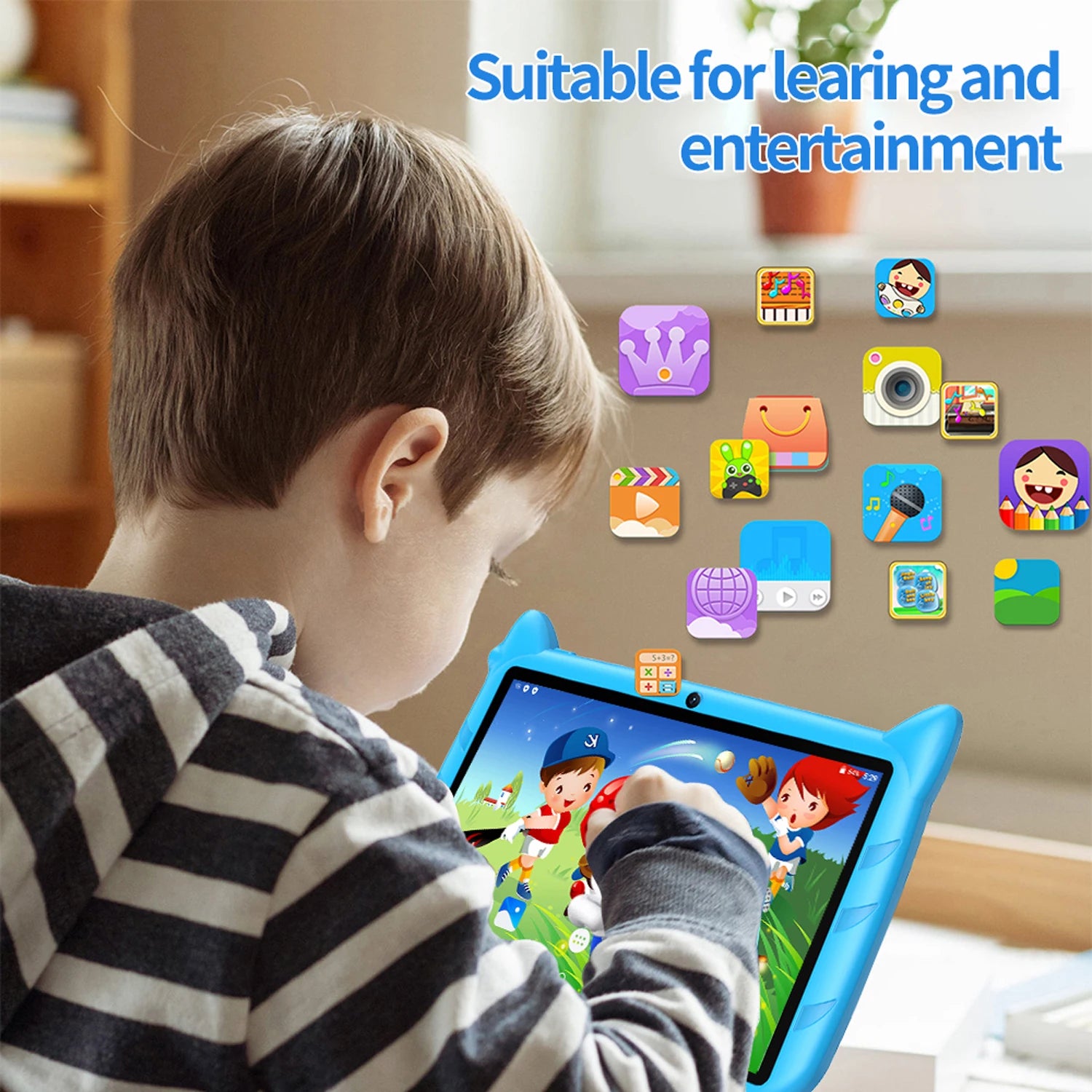 Neue 7 Zoll Globale Version 5G WiFi Kinder Tablets Quad Core Android Lernen Bildung Tablet PC 4 GB RAM 64 GB ROM Kinder Geschenke