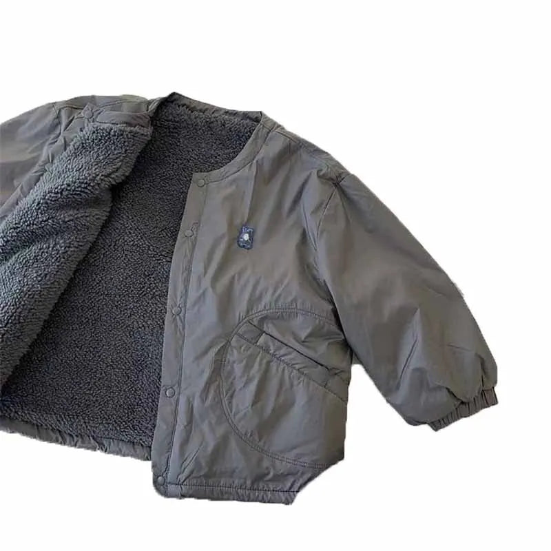 Jungen Gepolsterte Mäntel Kinder Verdickte Jacke Winter Warme Mode Oberbekleidung Kinder Herbst Neue Parkas Teen Lose Baumwolle Kleidung