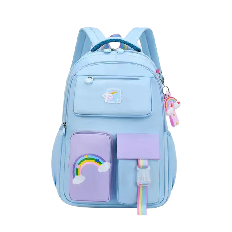 Girls Macaron School Backpack