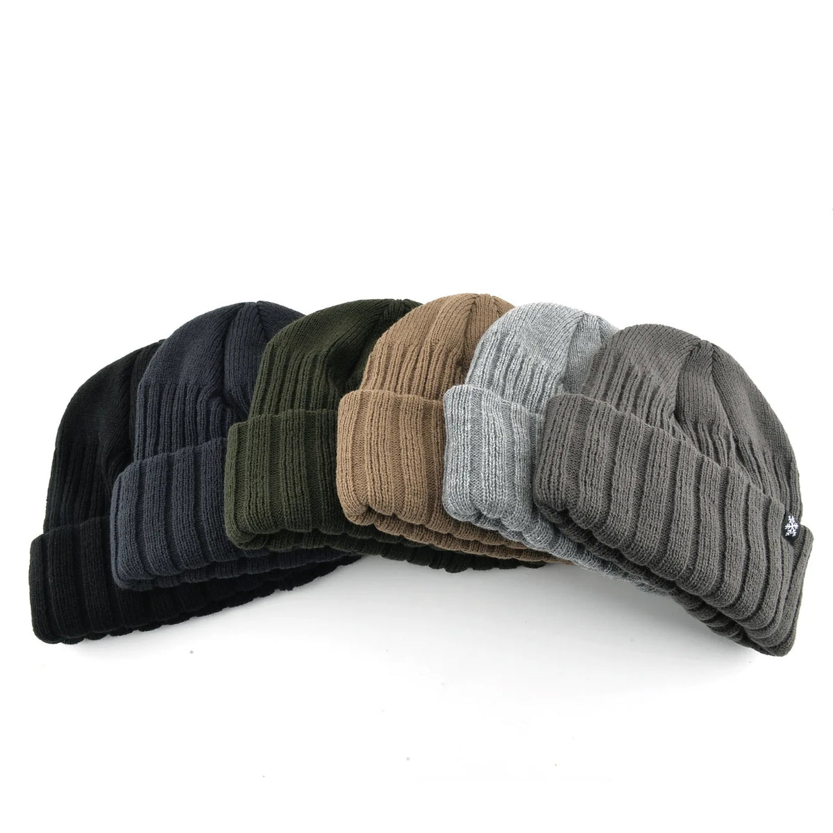 Warme Herbst- und Wintermützen für Männer mittleren Alters und Senioren, Strickmützen für Väter und Großväter, Seniorenmützen mit Fleecefutter.