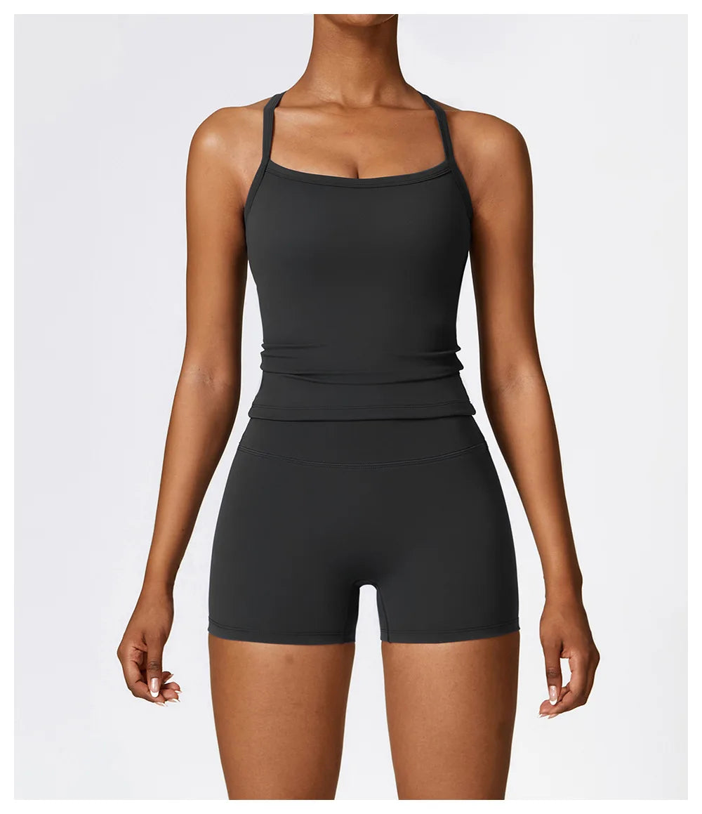 Frauen Kreuz Zurück Yoga Sport-Bh Atmungsaktiv Shock Proof Gym Workout Fitness Push-up Top Yoga Laufen Aktive Sportswear Weste Bh