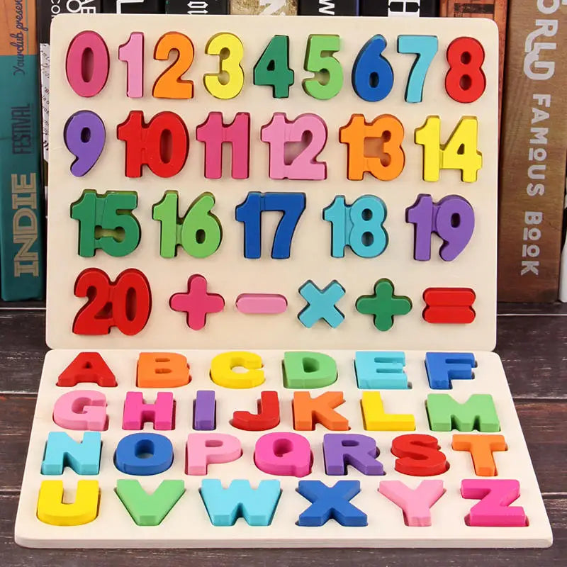 Montessori Wooden Puzzle Toy