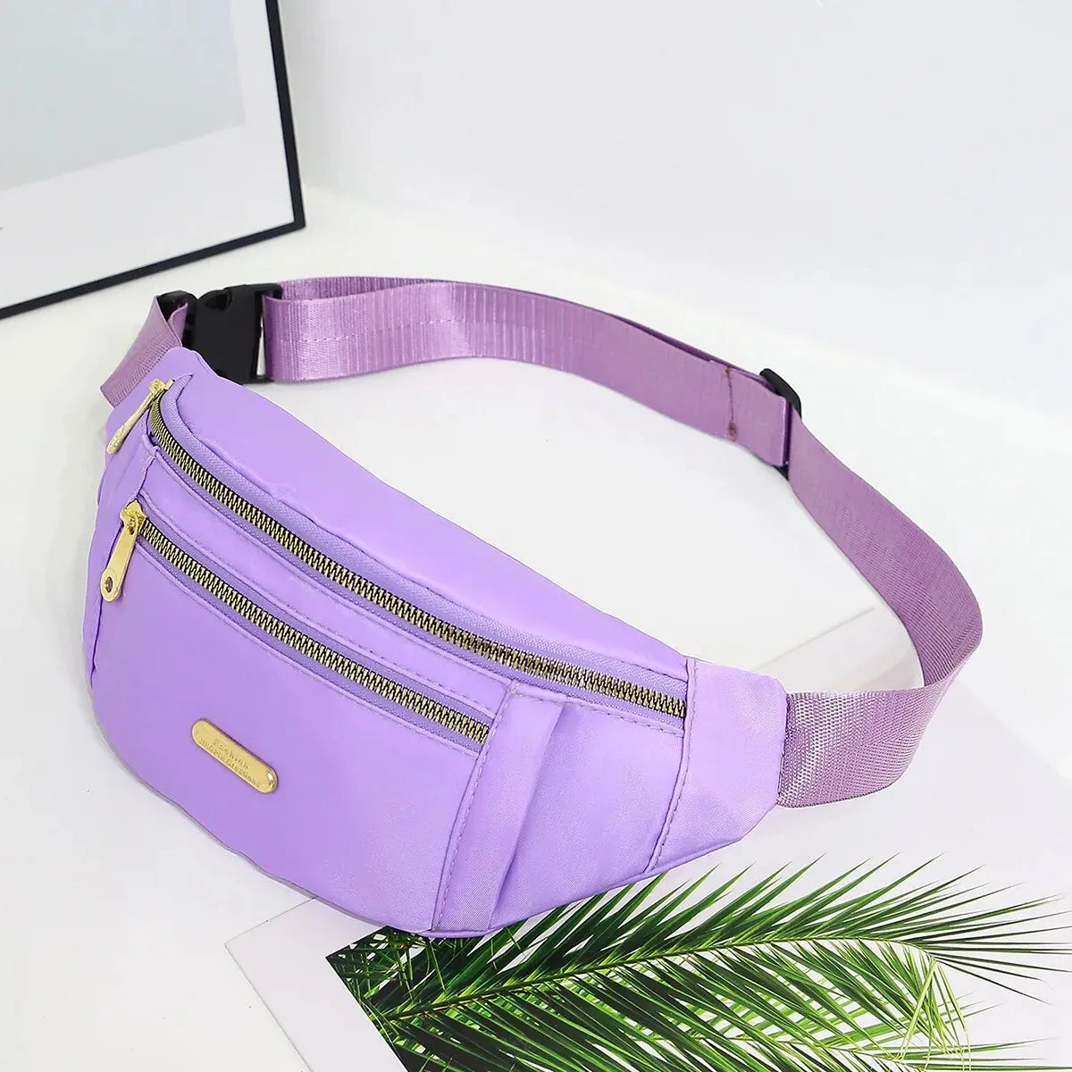 Sport-Hüfttasche für Damen, mehrschichtig, Gürteltasche, Handy-Essentials während Outdoor-Aktivitäten, Umhängetasche, Sport-Brusttasche