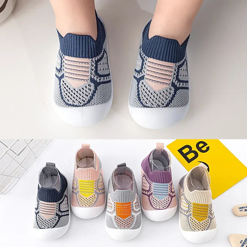 0-5Years Sommer Baby Schuhe Neugeborenen Kleinkind Schuhe Baby Mädchen Baby Socken Schuhe Weichen Boden Nicht-slip Junge Atmungsaktive Mesh kleidung