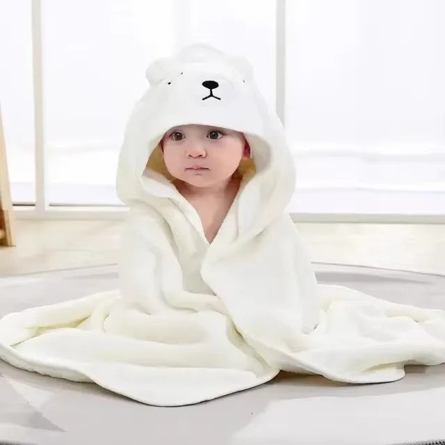 Cartoon Baby Badetücher Weiche Neugeborenen Mit Kapuze Handtuch Decke Nette Kleinkind Bademantel Warme Schlafen Swaddle Wrap für Jungen Mädchen