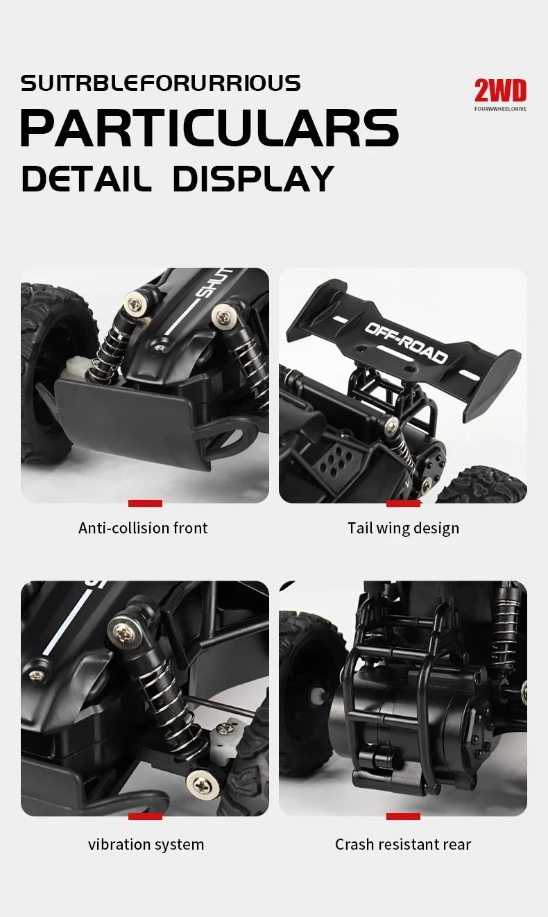 1:16 RC Auto Fernbedienung Autos 2WD Radio Buggy Lkw Drift Racing Klettern Geländewagen Outdoor Spielzeug für Junge Kind Kinder