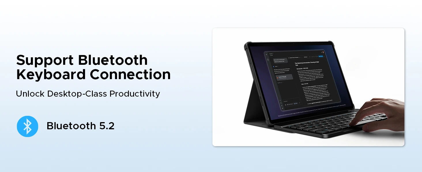 DOOGEE Tablet-PC 2-in-1 Tab E3 Max Gmini AI 14-Zoll-Bildschirm 2.2K Akku mAh Android 16 48GB (8 + 40) 256 GB Helio G100 AI Tablet