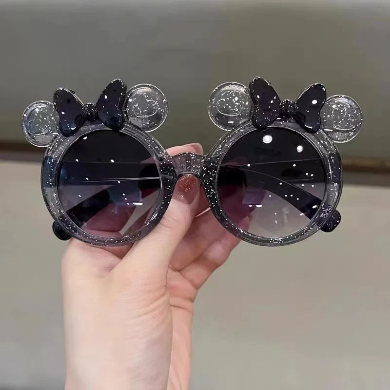 Cute Crystal Bow Kids Sunglasses