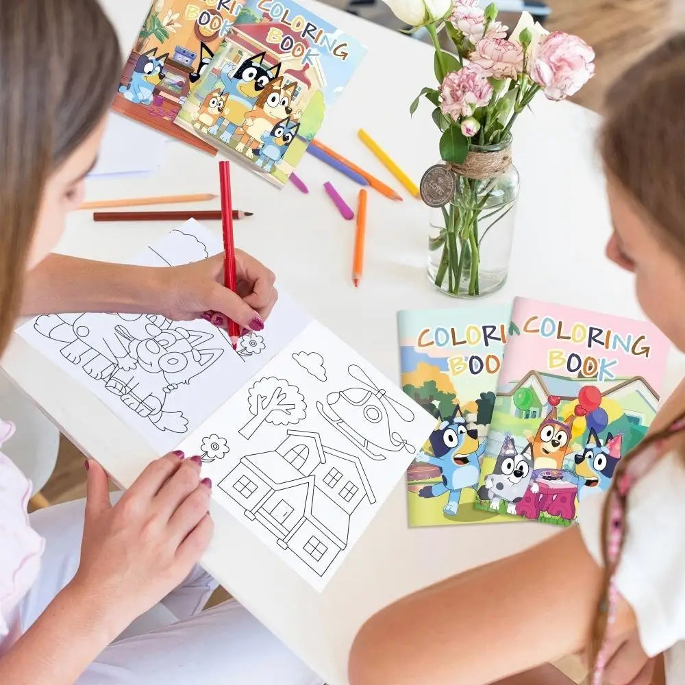 Bluey & Bingo Malbuch-Set