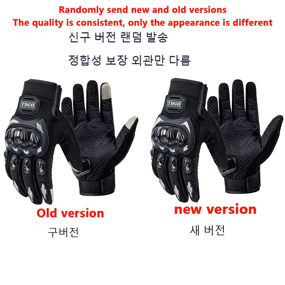 Sommer Motorrad Atmungsaktive Vollfinger Handschuhe Leder Schutzausrüstung Dirt Bike Sport Racing Reithandschuhe