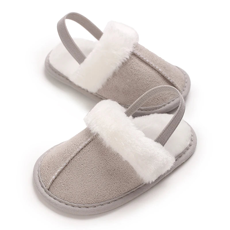 Beliebte Wanderschuhe für Herbst und Winter, Babyschuhe, 0–1 Jahre alt, warme Schuhe, Baumwollschuhe, lässige Babyschuhe mit weicher Sohle und Plüsch