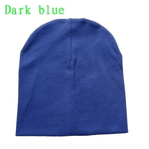 6M-3Y Baby Strickmütze und Schal Set Einfarbig Baumwolle Hip-Hop Beanie Warme Kleinkind-Mütze für Jungen Mädchen Frühling Herbst Winter