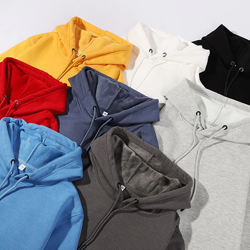 Herren-Wintermode, dicker Kapuzenpullover, Opa und Enkelin, beste Freunde fürs Leben, grafisches Kapuzen-Sweatshirt
