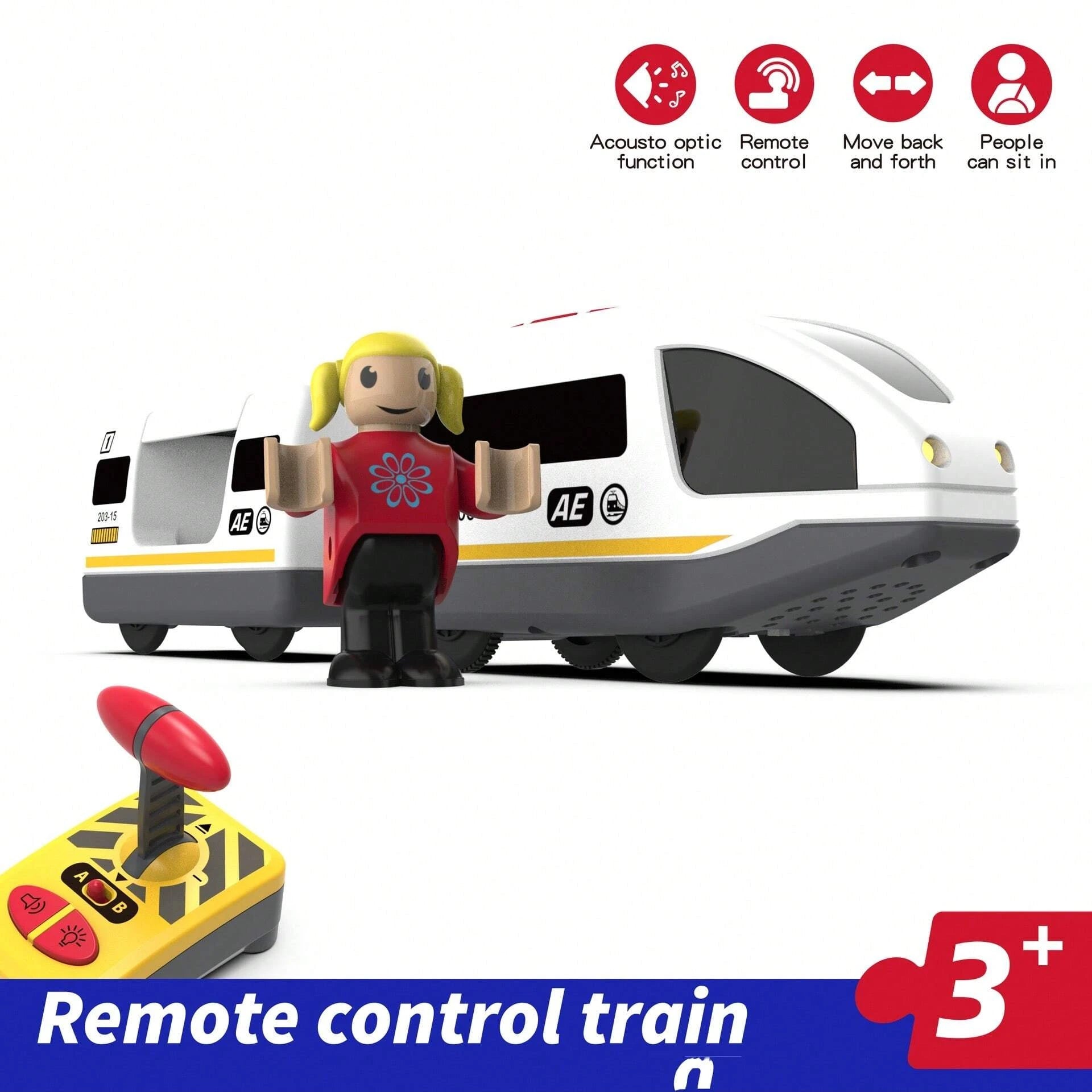 Magnetischer Schlitz, Druckgussauto, RC, elektrische Eisenbahngleis-Sets, passend für alle Holz-Eisenbahnschienen-Zubehör, Weihnachtsgeschenk für Kinder