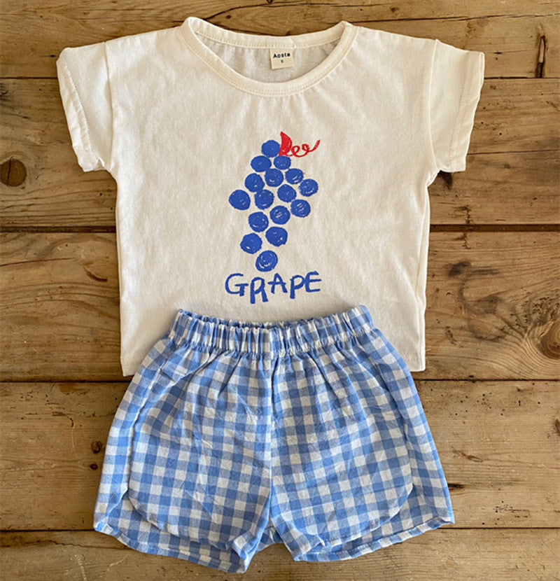 Baby Pyjamas Sets Baumwolle Kind Pyjamas Kleinkind Sommer Ärmellose Baby Nachtwäsche Pyjamas Kinder Cartoon Homewear Kleidung