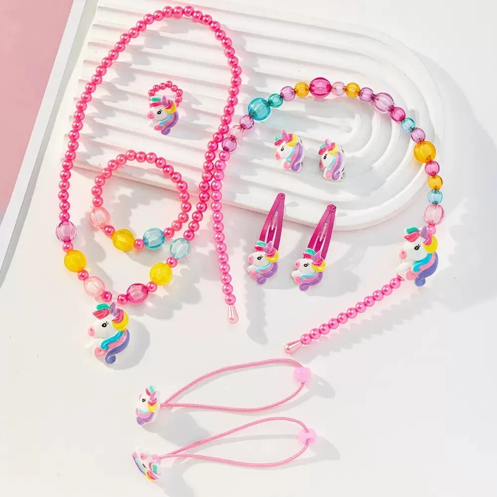 Unicorn Kids Jewelry Set