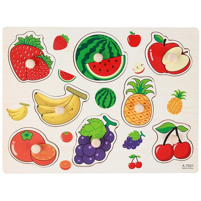 Montessori Wooden Puzzle Toy
