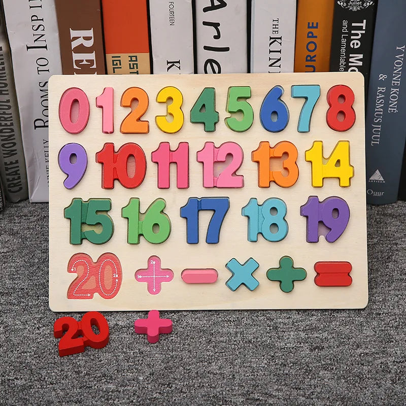 Montessori Wooden Puzzle Toy