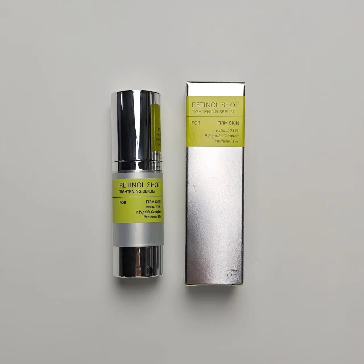 Retinol Shot Augencreme Anti-Aging-Augenserum für Augenringe Falten Feuchtigkeitsspendende Essenz Straffende Behandlung Sanftes Vitamin-C-Serum