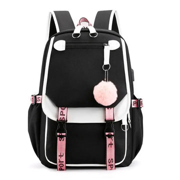 Teens Korean Style School Backpack