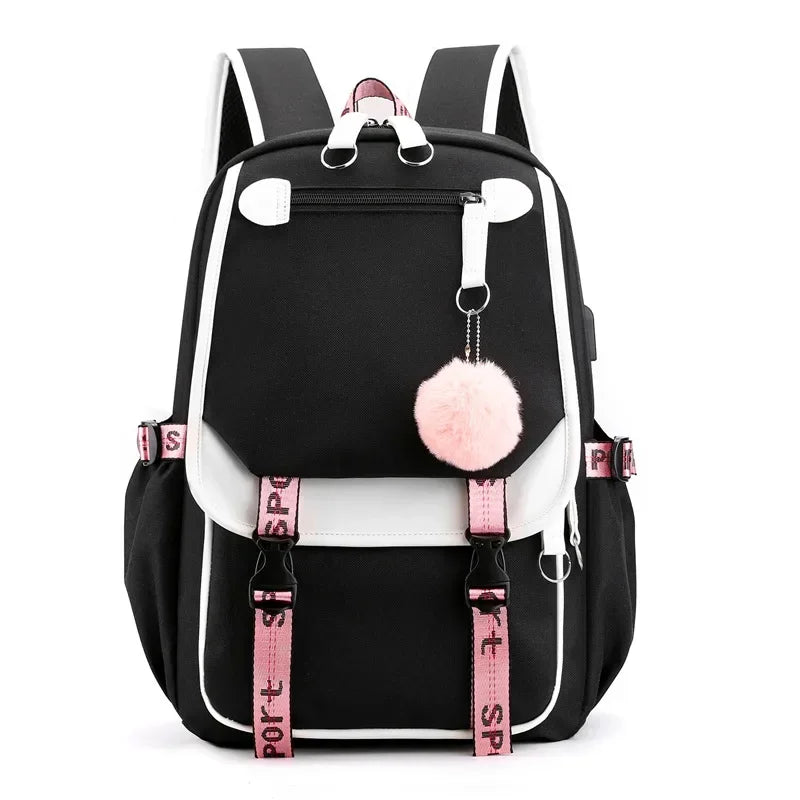 Teens Korean Style School Backpack